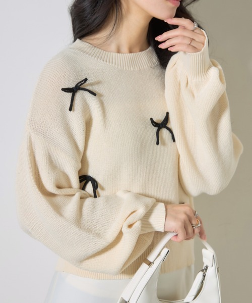 &. NOSTALGIA（ノスタルジア） ニット セーター 「ZOZO限定」片畦編み