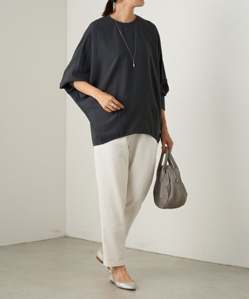 BEARDSLEY（ビアズリー） ブラウス シャツ ストレッチドルマンT