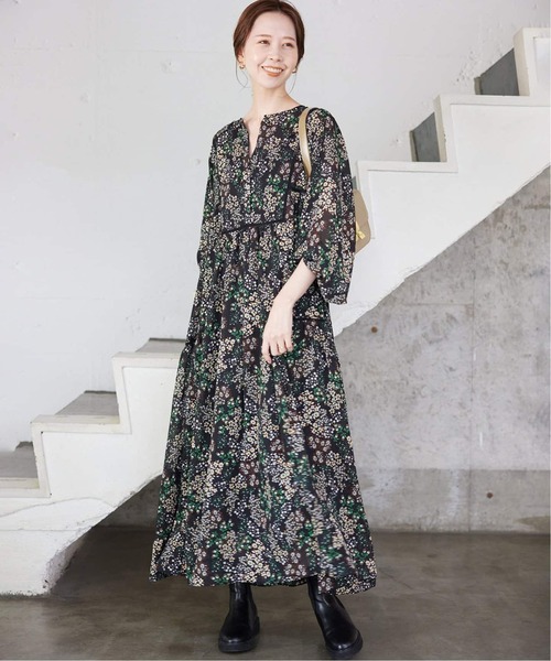 SLOBE IENA（スローブイエナ） ワンピース 「WEB限定/追加2」FLOWER