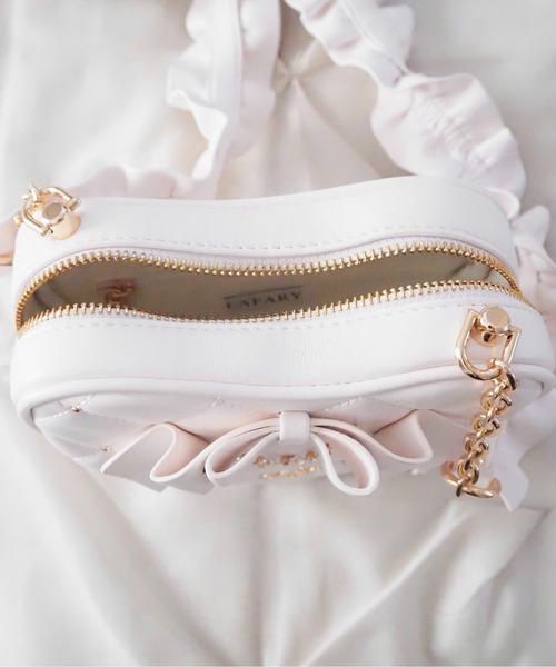 LAFARY（ラファリー） ショルダーバッグ バッグ キルティングハート