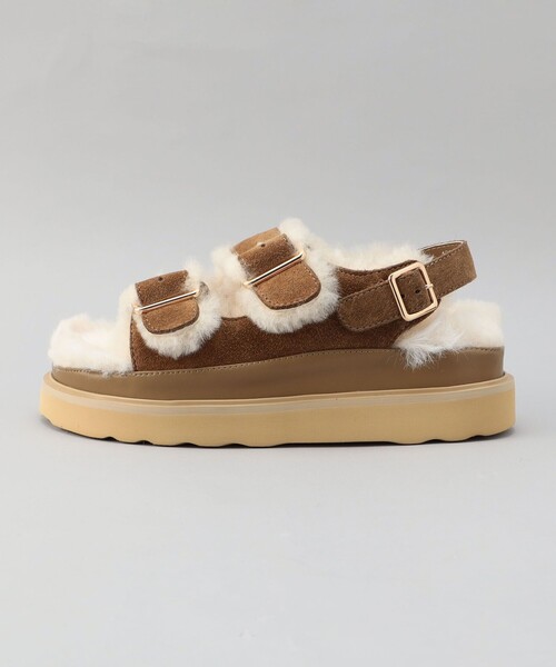 MOHI（モヒ） サンダル AFELPADO MUTON／ムートンサンダル レディース