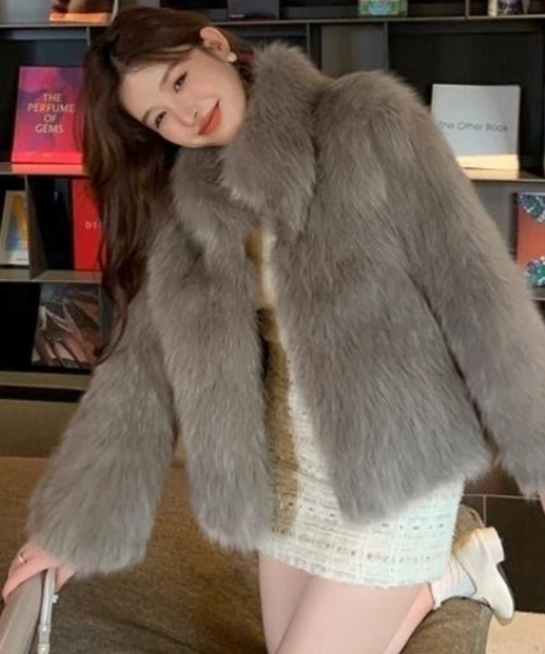 コート アウター もこもこ フェイクファー レディース : ZOZOTOWN