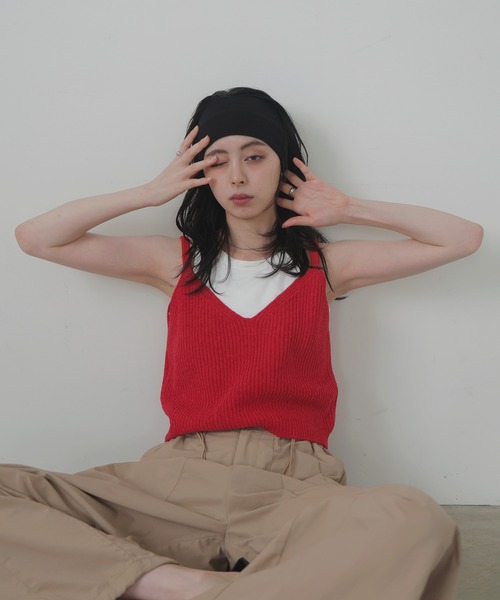 LIAN（リアン） キャミソール リブニットキャミソール : ZOZOTOWN