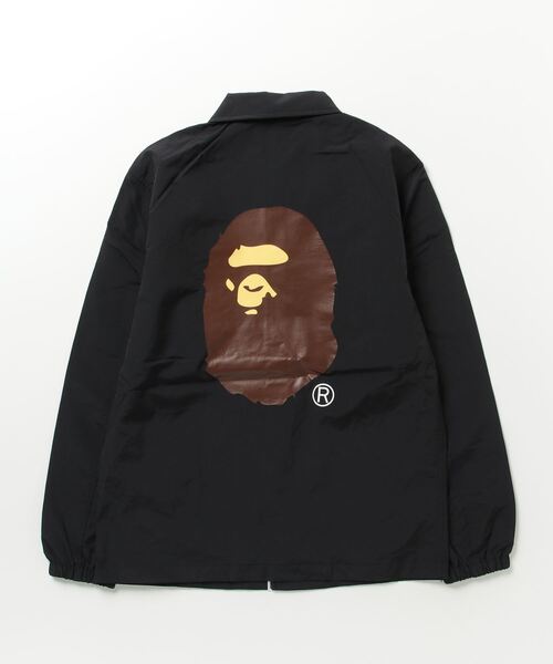A BATHING APE（アベイシングエイプ） ナイロンジャケット BAPE LOGO