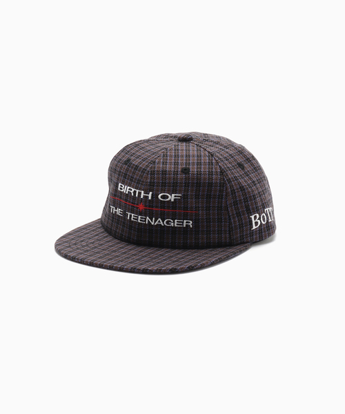 BoTT（ボット） キャップ 帽子 Plaid 6-Panel Cap メンズ : ZOZOTOWN