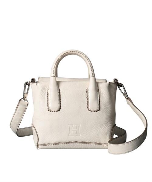 HIROFU（ヒロフ） ハンドバッグ 「デュオ」レザーハンドバッグ S 2WAY