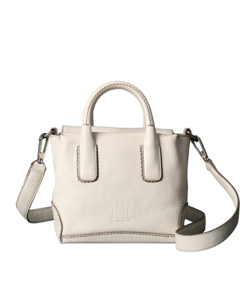 HIROFU（ヒロフ） ハンドバッグ 「デュオ」レザーハンドバッグ S 2WAY