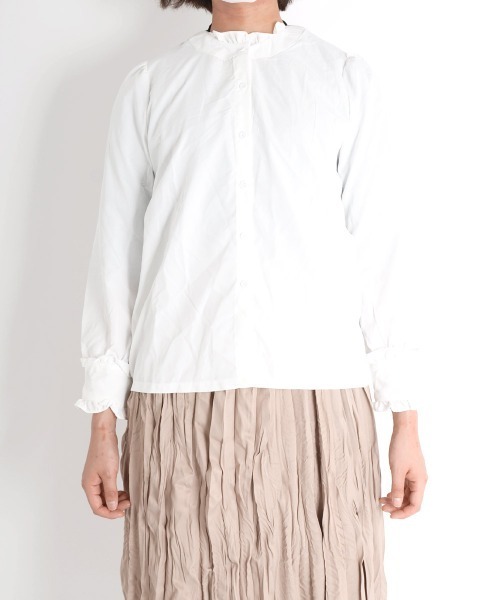 URGE：（アージコロン） ブラウス シャツ 「URGE：」フリル付き ノー