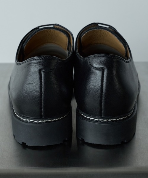 WYM LIDNM ビジネスシューズ GENUINE LEATHER PLAIN DERBY SHOES