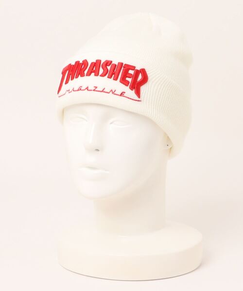 THRASHER（スラッシャー） ニット帽 ニットキャップ EMBROIDERED LOGO