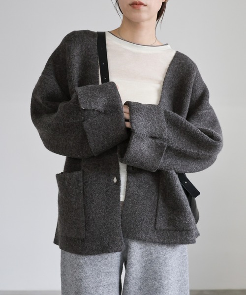 select MOCA（セレクトモカ） カーディガン ワイドスリーブVネック