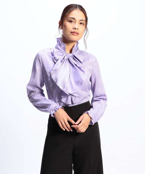 NARACAMICIE（ナラカミーチェ） シャツ ブラウス リボン付ランダム