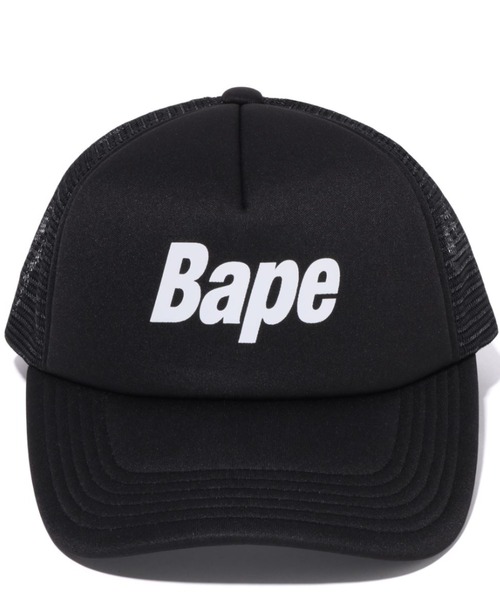 A BATHING APE（アベイシングエイプ） キャップ 帽子 BAPE LOGO MESH