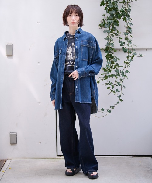 Healthy denim（ヘルシーデニム） ブラウス シャツ 「Healthy denim