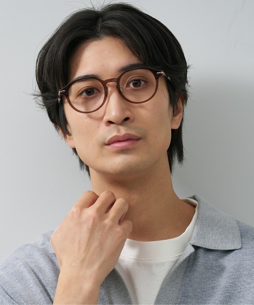 Zoff（ゾフ） 伊達メガネ メガネ 眼鏡 「きりまるさんコラボ」#01