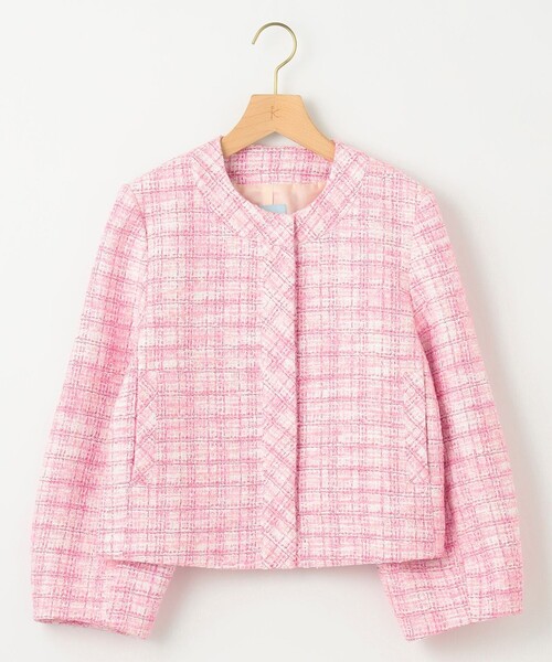 組曲（KUMIKYOKU） ジャケット ノーカラージャケット 「KUMIKYOKU NAVY