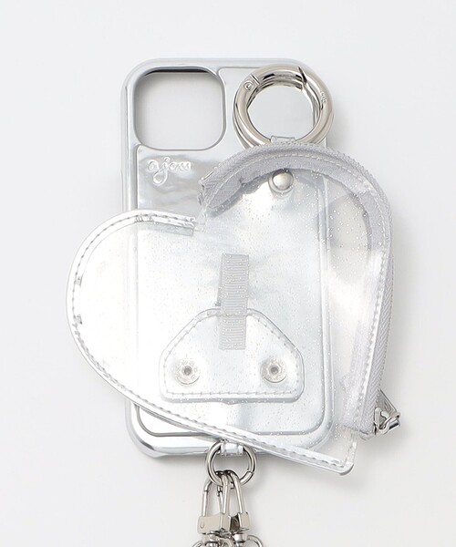 ajew（エジュー） スマホケース 「ajew」PVC HEART PLANET POCKET