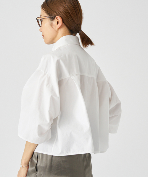 IENA（イエナ） ブラウス シャツ 「追加5」 FABRICA クロップドシャツ