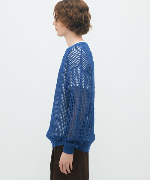 CABaN（キャバン） セーター ニット コットンメッシュ クルーネック