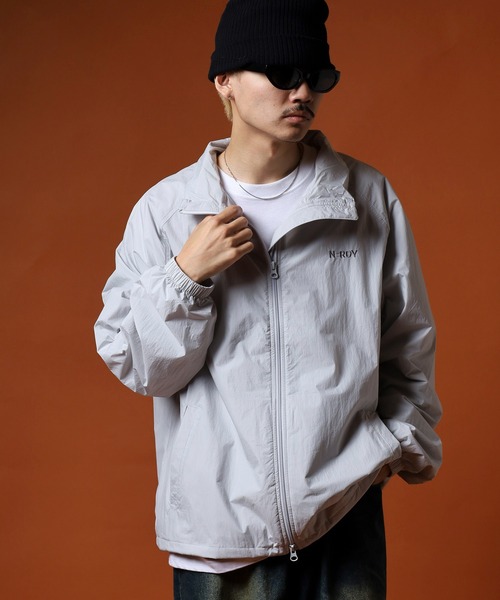 NERDY ナイロンジャケット シアウィンドブレーカー メンズ レディース