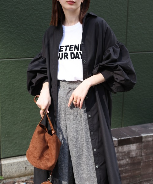 sakishimatokyo ワンピース 「2WAY」ボリュームスリーブ レギュラー