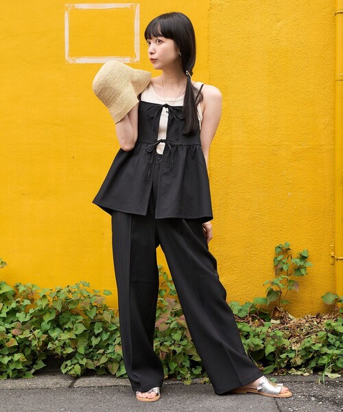 FREAK'S STORE（フリークスストア） パンツ リネンタッチ キャミ