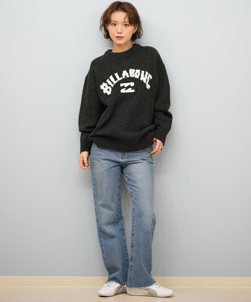 BILLABONG（ビラボン） ニット セーター ARCH LOGO JQ CREW SWEATER