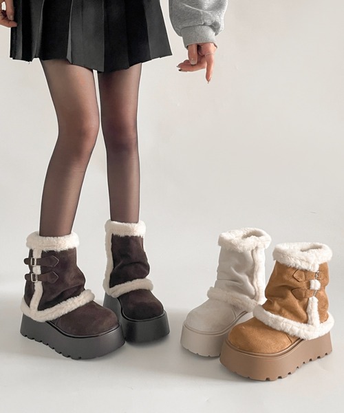 Shoes in Closet（シュークロ） ブーツ 「入荷/即納あり」厚底 レッグ