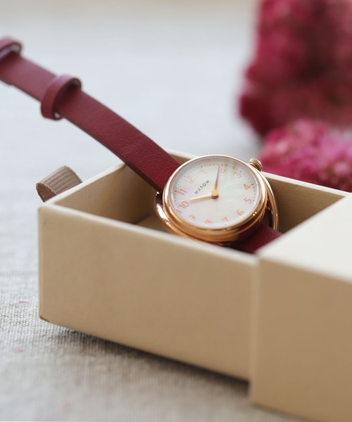 MATOW（マトウ） 腕時計 「MATOW/マトウ」SHIKI ROUND ローズゴールド