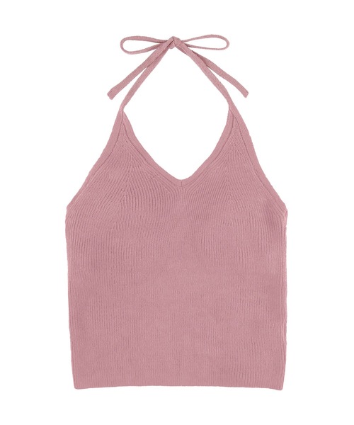 ALEXIA STAM（アリシアスタン） キャミソール Halter Neck Knit Top