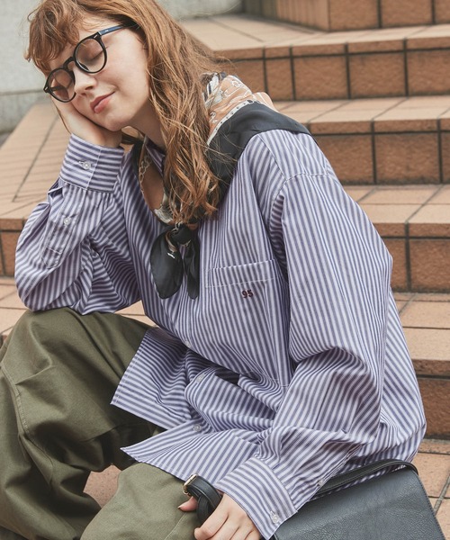 MONO-MART（モノマート） ブラウス シャツ ビッグアソートナンバリング