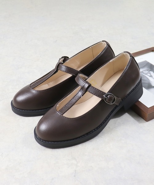 AAA+（サンエープラス） フォーマルシューズ 軽量メリージェーン T字