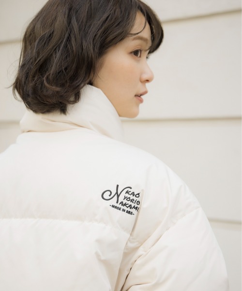 kaoyorinakami ダウンジャケット ダウン flower reversible down