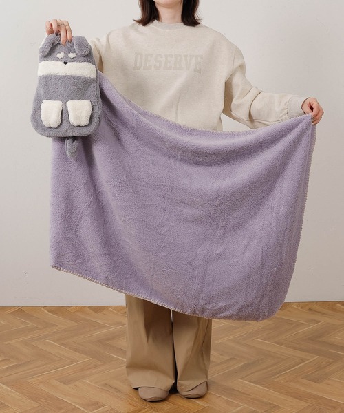 ブランケット まるっこアニマル in ぬいぐるみ セット : ZOZOTOWN