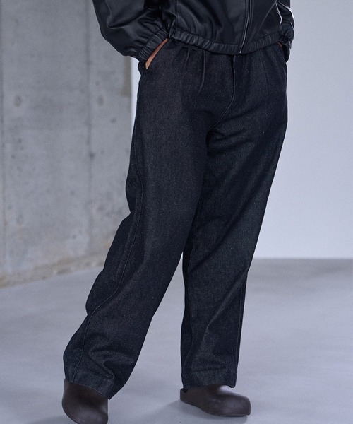 Levi's（リーバイス） ジーンズ PREMIUM BLACK DENIM SLACKS メンズ