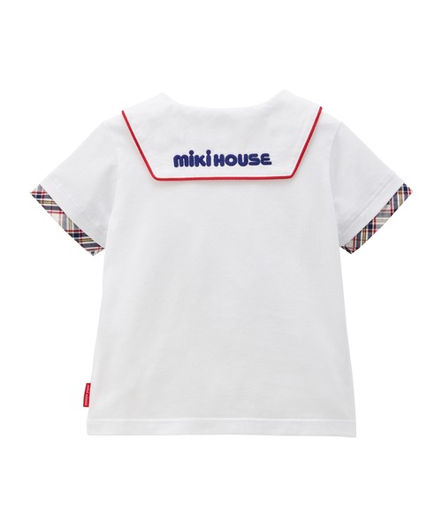 MIKI HOUSE（ミキハウス） tシャツ ミキハウスベア セーラーカラー