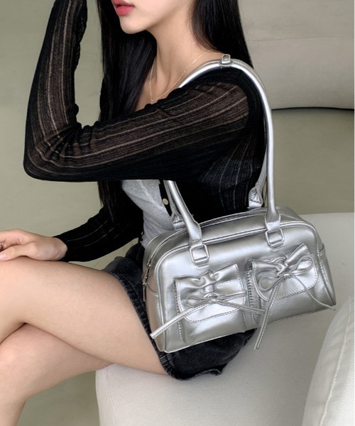 gossip!ロサンゼルス トートバッグ Y2K 「 8色展開 」 ダブルリボン