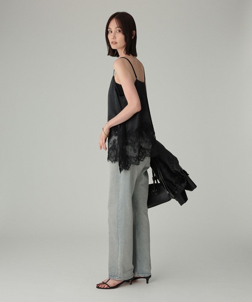 BABYLONE（バビロン） キャミソール ヘムレースキャミソール