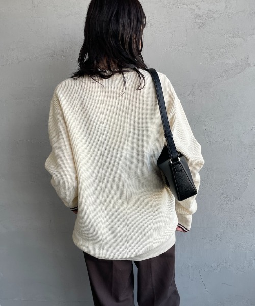 FRED PERRY（フレッドペリー） ニット セーター ワンポイントロゴ刺繍