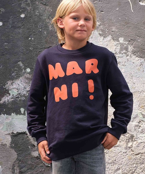 MARNI（マルニ） トレーナー Kids ＆ Junior ブランドロゴスウェット