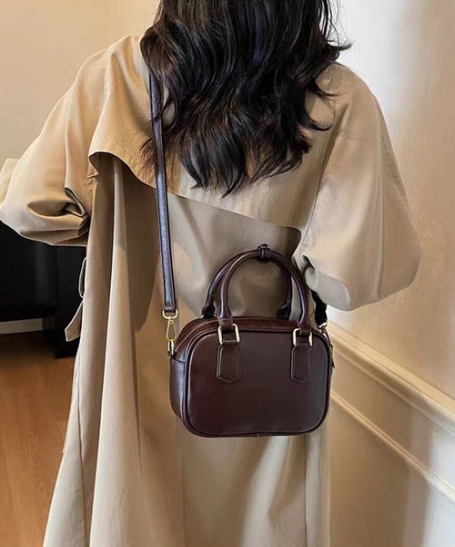 NuNuNa ハンドバッグ 「NuNuNa」2WAY ミニ ハンドバッグ/ショルダー