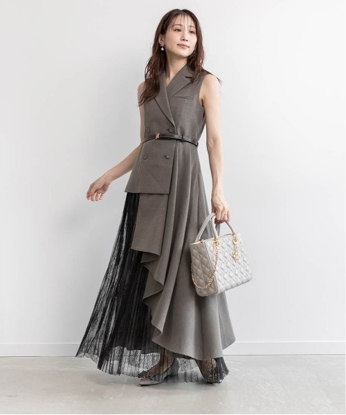 RANDA（ランダ） ハンドバッグ 2WAYキルティングミディバッグ