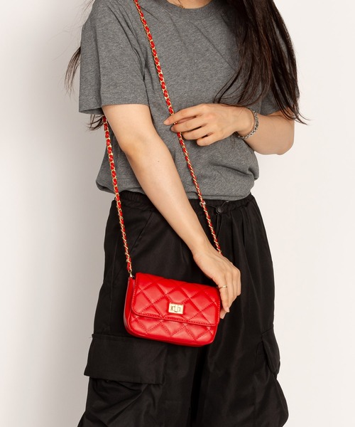 SVEC（シュベック） ショルダーバッグ バッグ キルティング チェーン