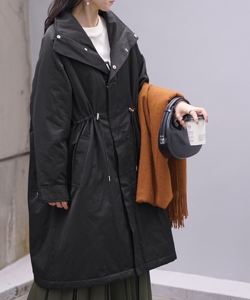 HUG.U（ハグユー） モッズコート コート 2wayミリタリーコート