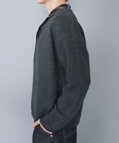 SPINNS（スピンズ） カーディガン 短丈モヘアニットカーディガン