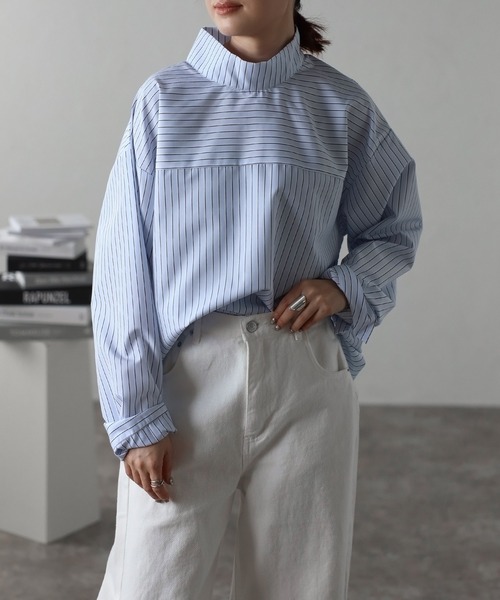 Bonjour Sagan（ボンジュールサガン） ブラウス シャツ 前後2WAY