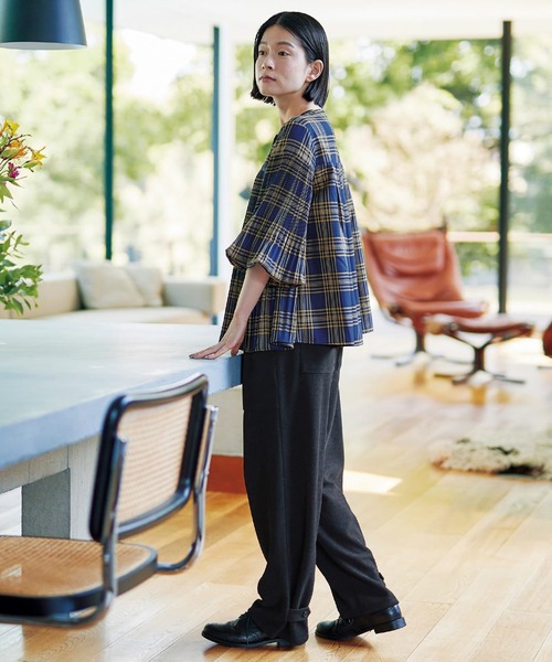 Sunny clouds（サニークラウズ） ブラウス シャツ プリプリプリーツ