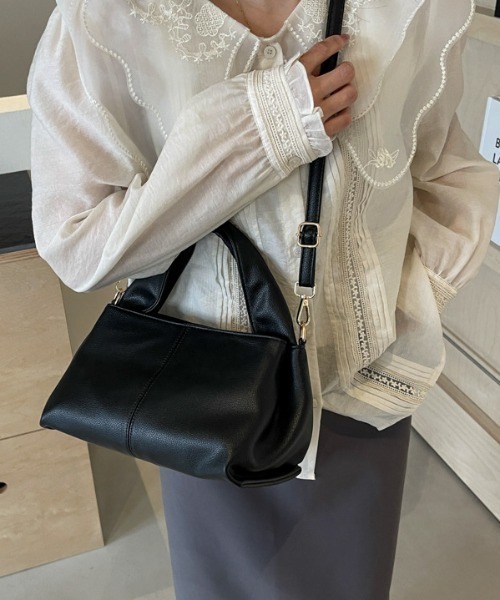 ショルダーバッグ バッグ 「2WAY」ラウンドワンハンドルバッグ