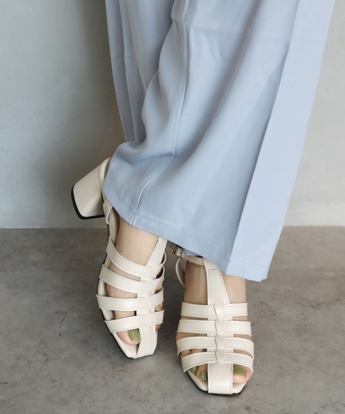 サンダル ヒールグルカサンダル「日本製」 レディース : ZOZOTOWN