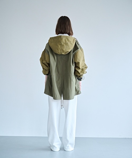 kha:ki（カーキ） ミリタリージャケット モッズコート 「KHA:KI